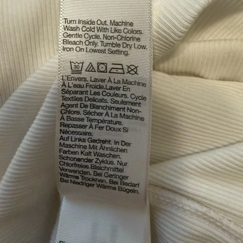 MADEWELL V-Neck Puff Sleeved Mixy Top Blouse NWT XS Classic White